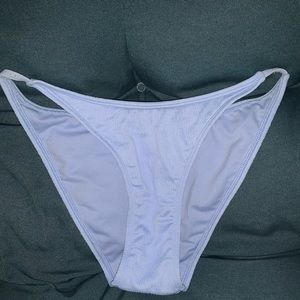 beautiful blue bikini bottoms